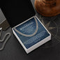 To My Boyfriend Cuban Chain Necklace *h22