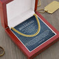 To My Boyfriend Cuban Chain Necklace *h22