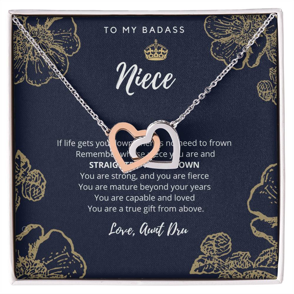 CUSTOM - TO My Niece Love Aunt Dru