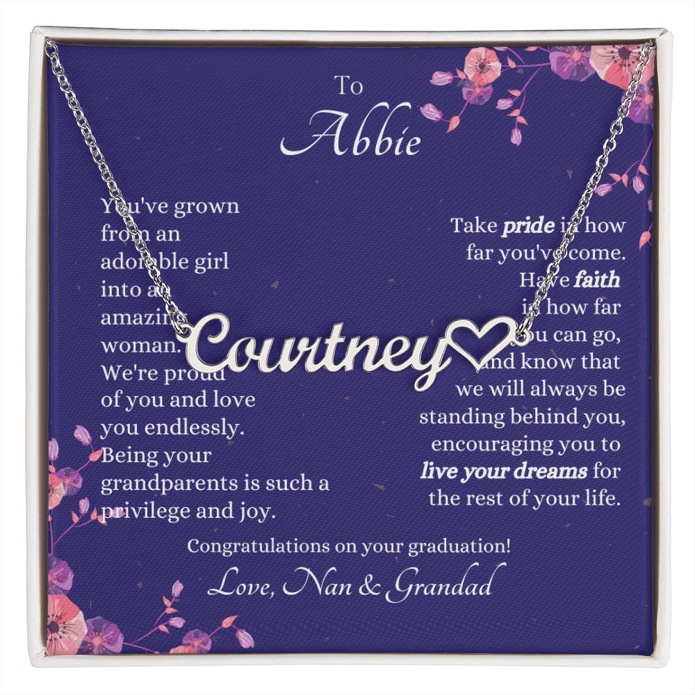 CUSTOM - To Abbie Love Nan Pat