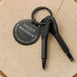 Personalized Screwdriver Keychain for 1st Fathers Day