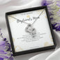 To My Badass Boyfriend's Mom Necklace *bf53