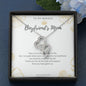 To My Badass Boyfriend's Mom Necklace *bf53