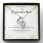 To My Badass Boyfriend's Mom Necklace *bf53
