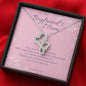 To My Badass Boyfriend's Mom Necklace *bg10