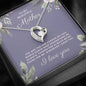 To My Beautiful Mother Necklace
