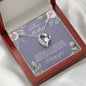 To My Beautiful Mother Necklace