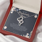 To My Boyfriend's Mom Necklace *bf81