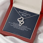 To My Badass Boyfriend's Mom Necklace *bg53