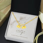 Constellation Zodiac Virgo Necklace