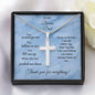 To My Bonus Dad Necklace *FD28