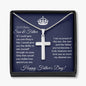 To a Badass Son and Father Necklace *FD30