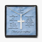 To My Bonus Dad Necklace *FD28