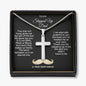 To My Stepped Up Dad Necklace *FD16