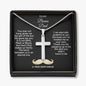 To My Bonus Dad Necklace *FD15