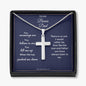 To My Bonus Dad Necklace *FD26
