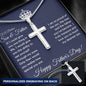 To a Badass Son and Father Necklace *FD30