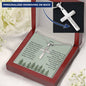 To My Daddy From Tummy Newborn Necklace *FD41