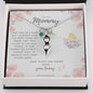 To My Mommy From Your Tummy Push Present Baby Shower Necklace