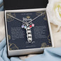 To My Badass Mom Peapod Necklace