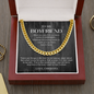 To my Boyfriend Cuban Chain Necklace *bf3