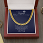 To my Boyfriend Cuban Chain Necklace *bf5