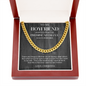 To my Boyfriend Cuban Chain Necklace *bf2