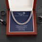 To my Boyfriend Cuban Chain Necklace *bf5