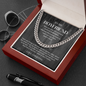 To my Boyfriend Cuban Chain Necklace *bf3