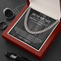 To my Boyfriend Cuban Chain Necklace *bf2