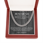 To my Boyfriend Cuban Chain Necklace *bf2