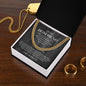 CUSTOM - Boyfriend Cuban Necklace Amelia Lyon