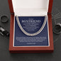 To My Boyfriend Cuban Chain Necklace *h20