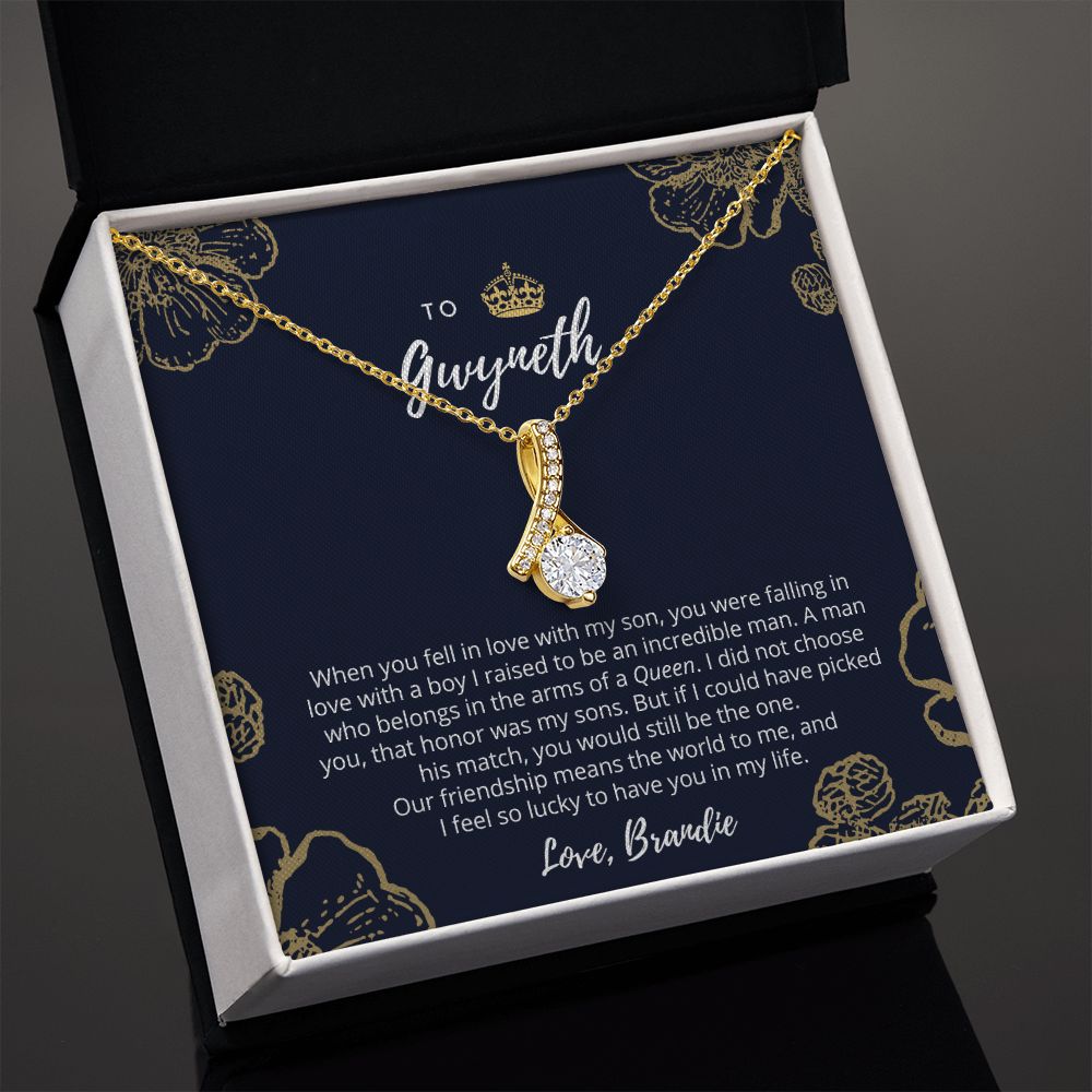 CUSTOM - To My Son's Girlfriend Brandie Gruending