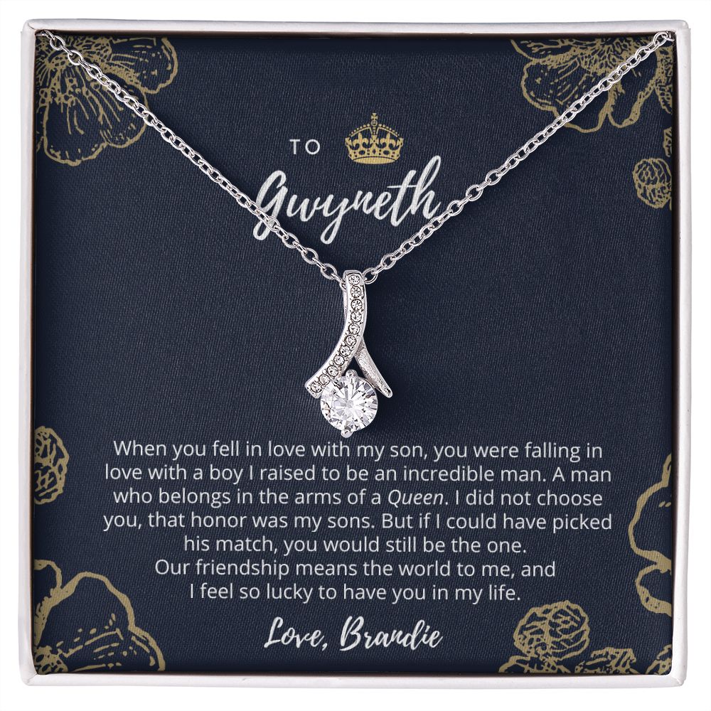 CUSTOM - To My Son's Girlfriend Brandie Gruending