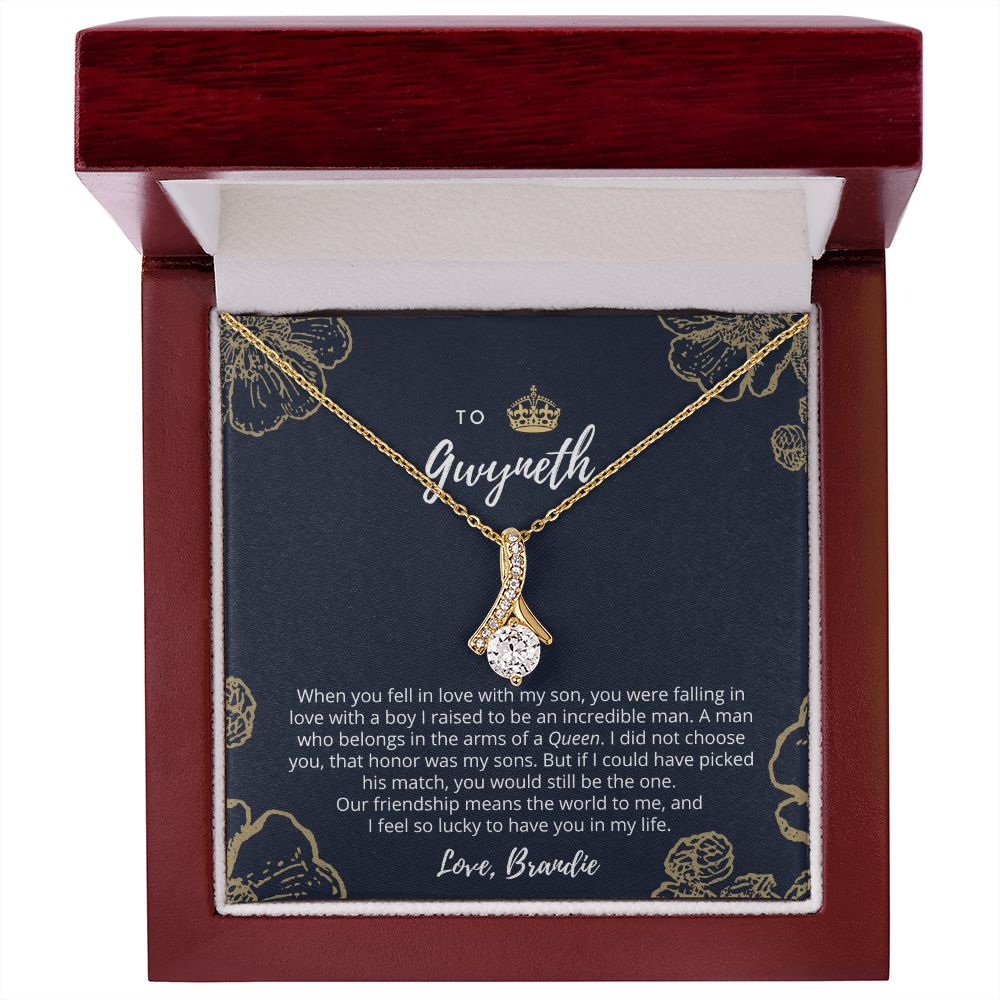 CUSTOM - To My Son's Girlfriend Brandie Gruending