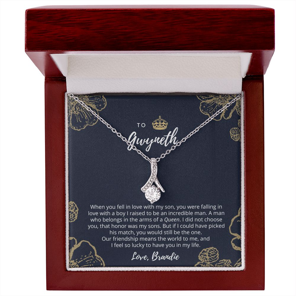 CUSTOM - To My Son's Girlfriend Brandie Gruending