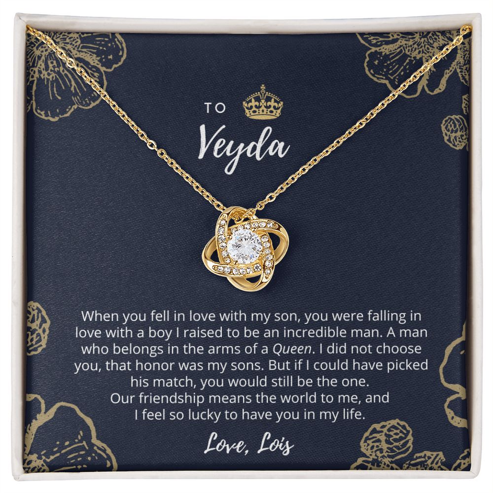 CUSTOM - To My Son's Girlfriend Veyda Love Lois