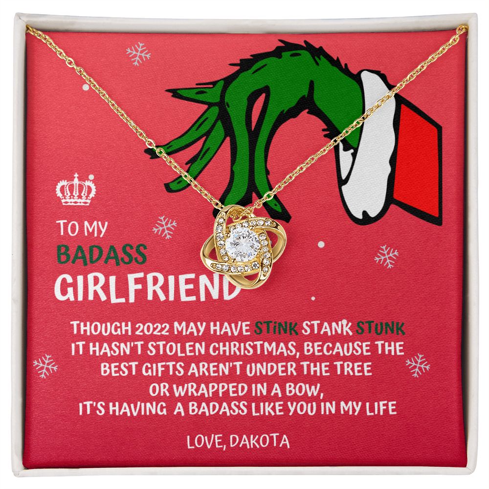 CUSTOM - To My Badass Girlfriend Love Dakota