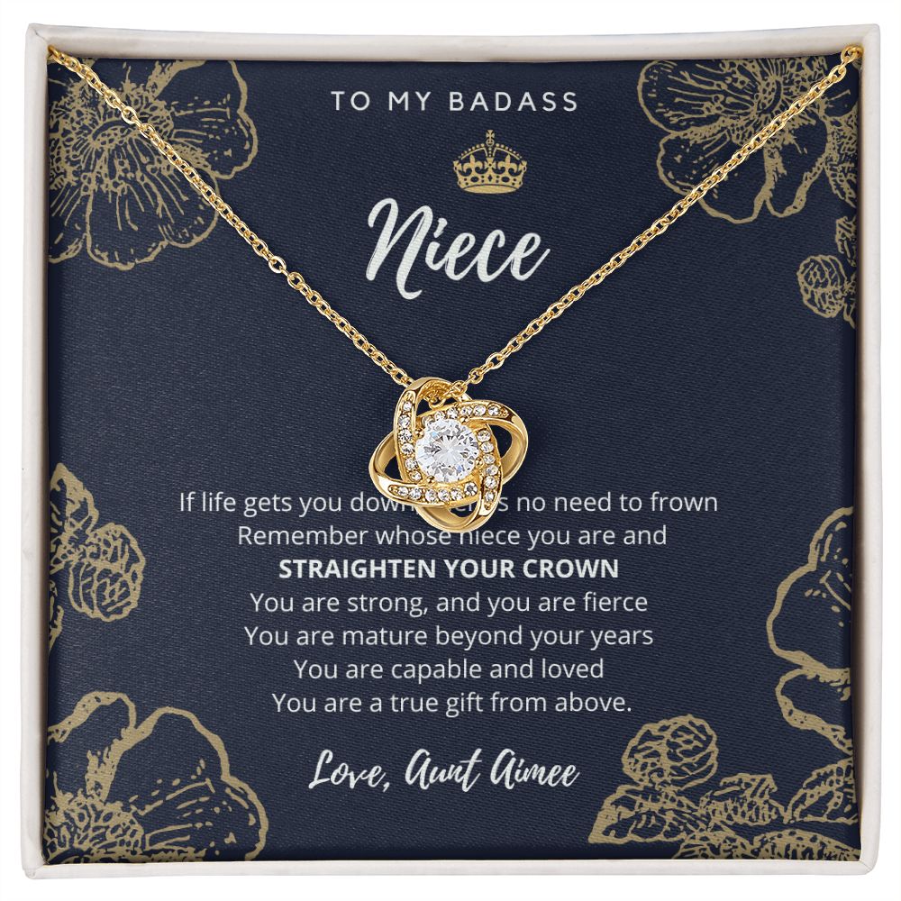 CUSTOM - Aimee Wojtas Badass Niece Necklace