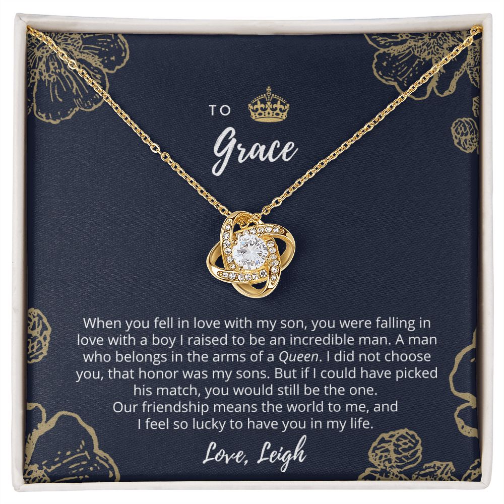 CUSTOM - To My Son's Girlfriend Love Leigh