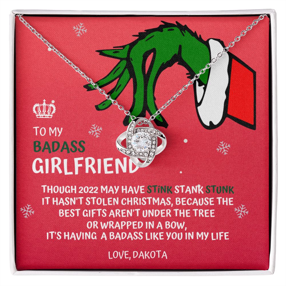 CUSTOM - To My Badass Girlfriend Love Dakota