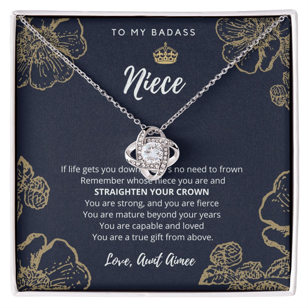 CUSTOM - Aimee Wojtas Badass Niece Necklace