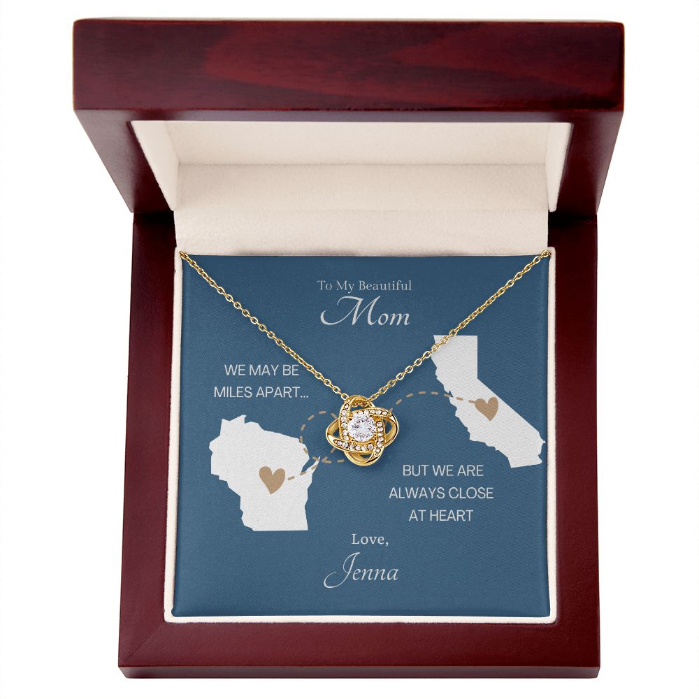 CUSTOM - Long Distance Mom Love Jenna Ron Peggy