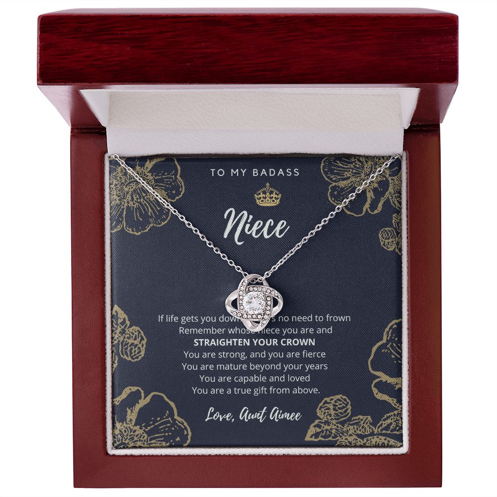 CUSTOM - Aimee Wojtas Badass Niece Necklace