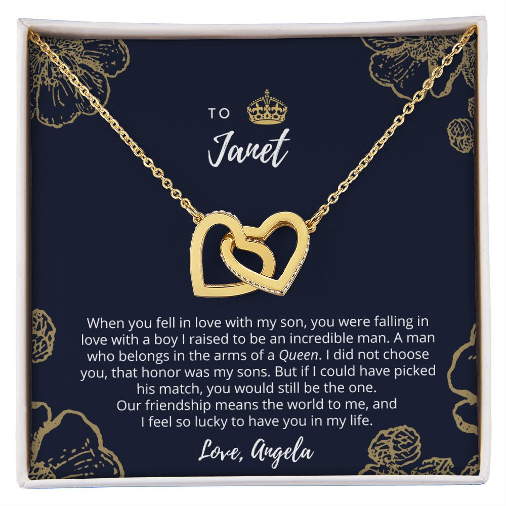 CUSTOM - To My Son's Girlfriend Love Angela Hayes