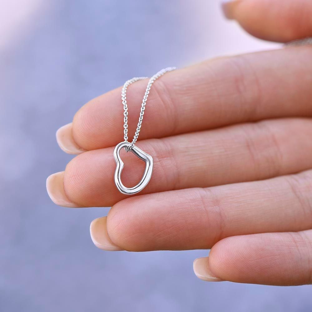 Adopted Daughter Heart Necklace