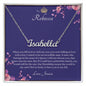 To My Son's Girlfriend Name Necklace *sgn88