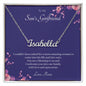 To My Son's Girlfriend Name Necklace *sgn84