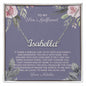 To My Son's Girlfriend Name Necklace *sgn78